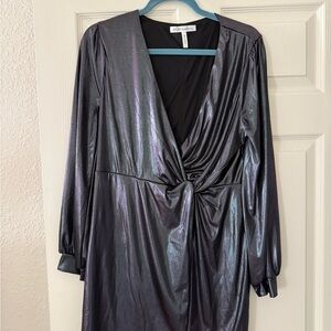 BCBG Black Metallic Dress